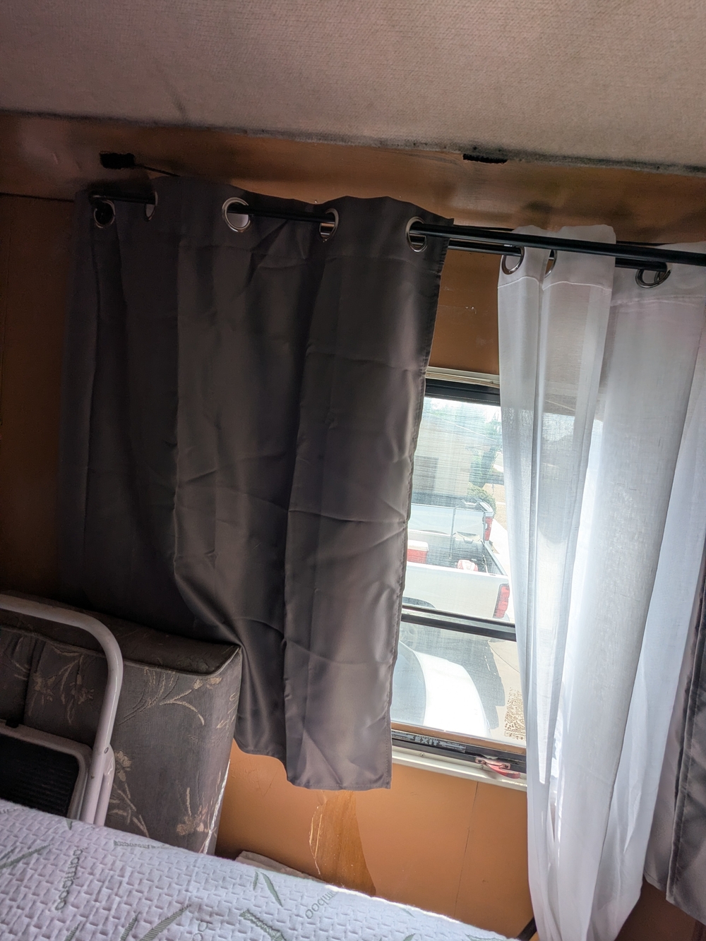 5x Grey Blackout Curtains